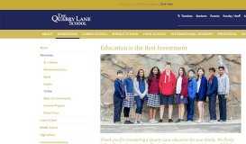 
							         Tuition - The Quarry Lane School								  
							    