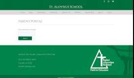 
							         Tulare, CA - St. Aloysius School | Parent Portal								  
							    