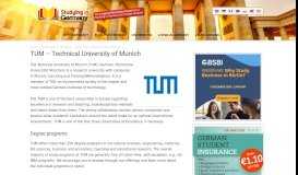 
							         TUM – Technical University of Munich - Study in Germany for Free								  
							    