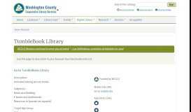 
							         TumbleBook Library | wccls.org								  
							    