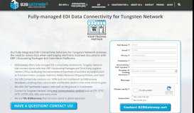 
							         Tungsten Network Fully-managed EDI | B2BGateway								  
							    
