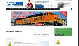 
							         Tunnels Portals - Model Railroader Magazine - Model Railroading ...								  
							    