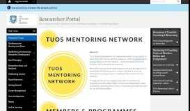 
							         TUoS Mentoring Network - Mentoring for researchers - Researcher ...								  
							    