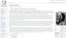 
							         Tupac Shakur - Wikipedia								  
							    