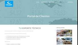 
							         TUportal: Portal de clientes online de CICOM TUoperador								  
							    