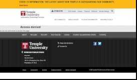 
							         TUportal Update - Temple ITS - Temple University								  
							    
