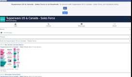 
							         Tupperware US & Canada - Sales Force - Home | Facebook								  
							    