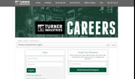 
							         Turner Industries - Turner Industries Login								  
							    