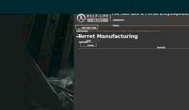 
							         Turret Manufacturing | Half-Life Wiki | FANDOM powered by Wikia								  
							    