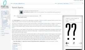 
							         Turret Opera - Portal Wiki								  
							    