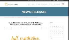 
							         TUSD | Fall Registration For New Students - Destination TUSD								  
							    