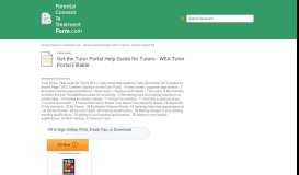 
							         Tutor Portal Help Guide for Tutors - WEA Tutor Portal Fill Online ...								  
							    