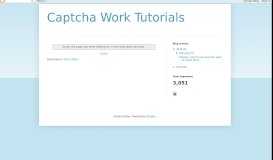 
							         Tutorial - How to use and start work ... - Captcha Work Tutorials								  
							    