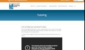 
							         Tutoring - SEIU Healthcare 1199NW Multi-Employer Training Fund								  
							    