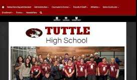 
							         Tuttle High School - Home								  
							    