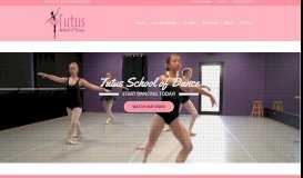 
							         Tutus School of Dance - Oviedo, Florida - Dance Classes for all ages								  
							    