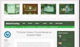 
							         TV Portal: Stream TV and Movies on Android Tablet - Android Cowboy								  
							    