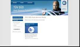 
							         TÜV SÜD Auto Service Portal								  
							    