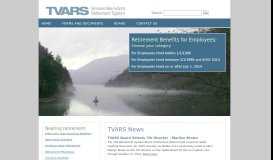 
							         TVARS: Home Page								  
							    