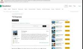 
							         TVI Express - Phuket Forum - TripAdvisor								  
							    