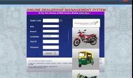 
							         TVS Dealership Management - Login								  
							    