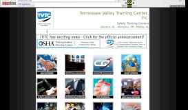 
							         TVTC - Tennessee Valley Training Center, Inc. - Web Archive								  
							    