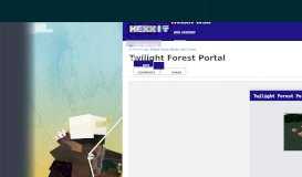 
							         Twilight Forest Portal | Hexxit Wiki | FANDOM powered by Wikia								  
							    