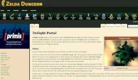 
							         Twilight Portal - Zelda Dungeon Wiki								  
							    