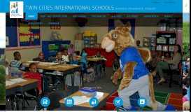 
							         Twin Cities International Schools / Homepage								  
							    