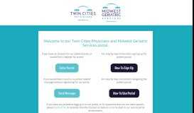 
							         Twin Cities Physicians Portal								  
							    