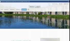 
							         Twin Lakes Apartments - Apartments in Clifton Park, NY								  
							    