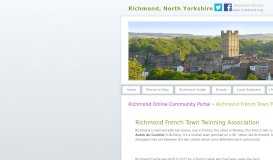 
							         Twinning Association - France - The Richmond Online Community Portal								  
							    