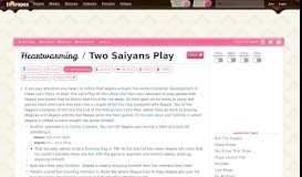 
							         Two Saiyans Play / Heartwarming - TV Tropes								  
							    