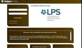 
							         txConnect for LEADERSHIP PREP SCHOOL - txConnect : Login								  
							    
