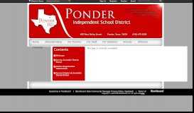 
							         txConnect Parent Portal / Frequently Asked Questions - Ponder ISD								  
							    