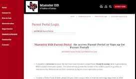 
							         txConnect - Parent Portal Login - Muenster ISD								  
							    