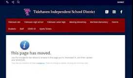 
							         txConnect Parent Portal - Tidehaven ISD								  
							    