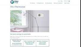 
							         TXU iThermostat | TXU Energy								  
							    