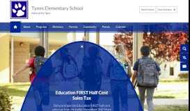 
							         Tynes Elementary / Homepage - Clay County School District								  
							    