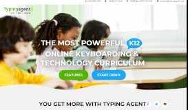 
							         Typing Agent								  
							    