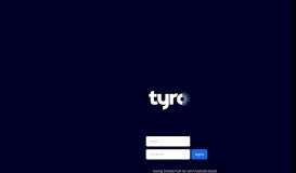 
							         Tyro Merchant Portal								  
							    
