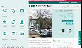 
							         UAB Family and Community Medicine - UAB Medicine								  
							    