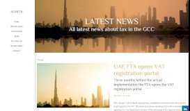 
							         UAE FTA opens VAT registration portal - Aurifer								  
							    