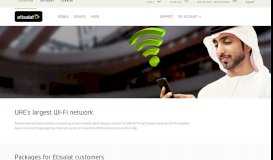 
							         UAE Wi-Fi - Etisalat UAE								  
							    