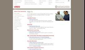 
							         UAEU | Sign In for Internal Sites - ICCEMS								  
							    