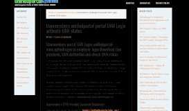 
							         Uanmembers unifiedportal portal UAN Login activate UAN status								  
							    