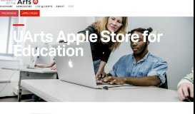 
							         UArts Apple Store for Education | University of the Arts								  
							    