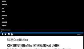
							         UAW Constitution | UAW Region 5 - UAW Local 5010								  
							    