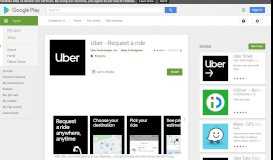 
							         Uber - Apps on Google Play								  
							    