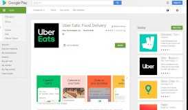 
							         Uber Eats: Local Food Delivery - Apps on Google Play								  
							    